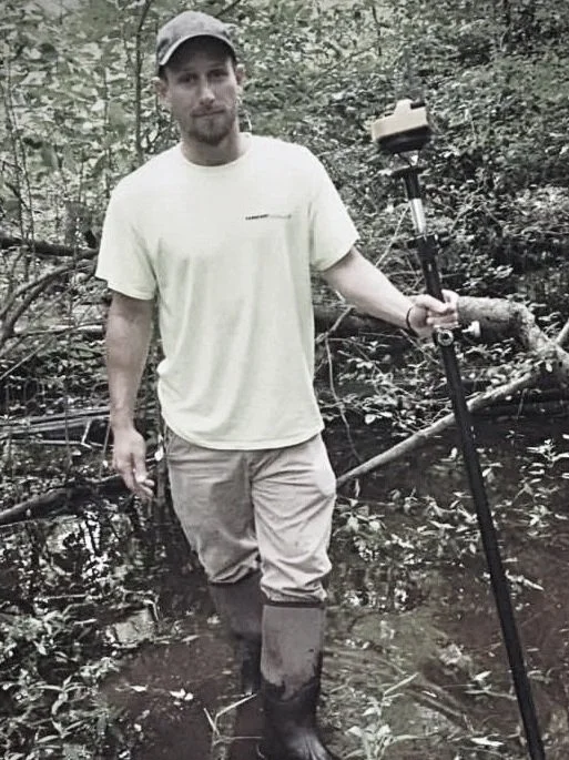 Wetland field work in Chester County, Pennsylvania